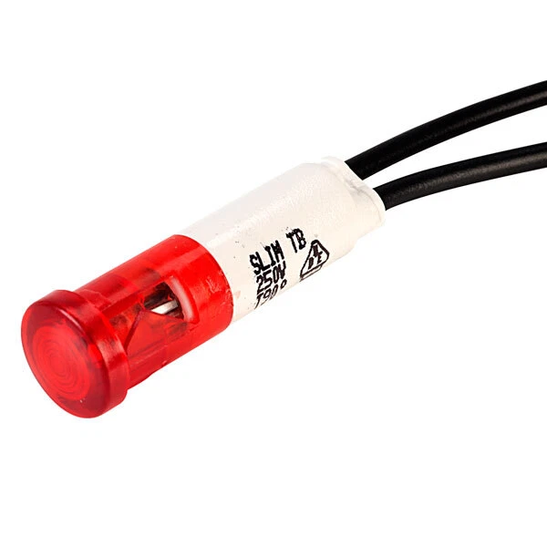 RVFM NI9RL240R 9mm 240V Rouge Indicateur Néon Plombs