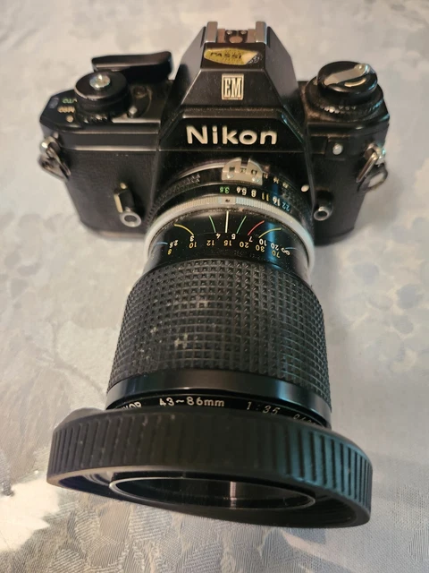 NIKON EM NIKKOR 43 86mm 1:3.5 995216 $269.53 - PicClick AU