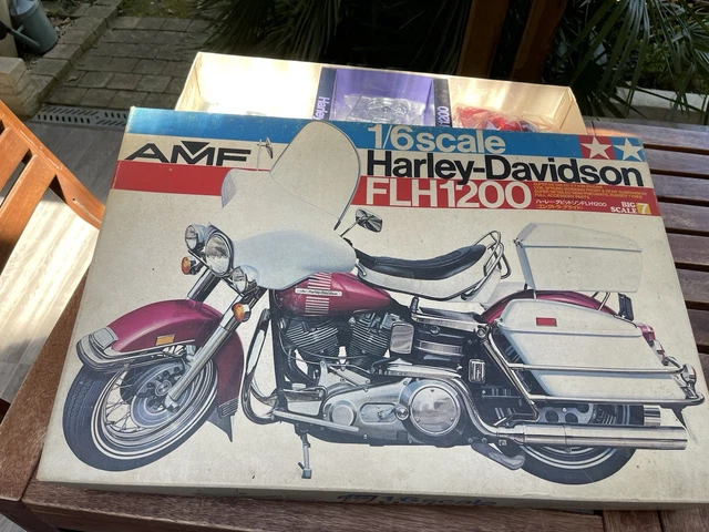 Maquette Moto Harley Davidson Tamiya à L'échelle 1/6 - Kit Modèle à Monter (neuf)