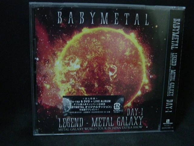 BABYMETAL LEGEND METAL GALAXY DAY-1 LIVE ALBUM CD World Tour In