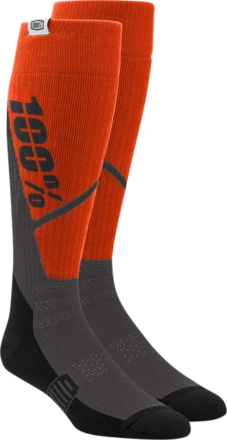 100% 20053-00008 Sock Torque Or/Ch L/Xl Calza Performance
