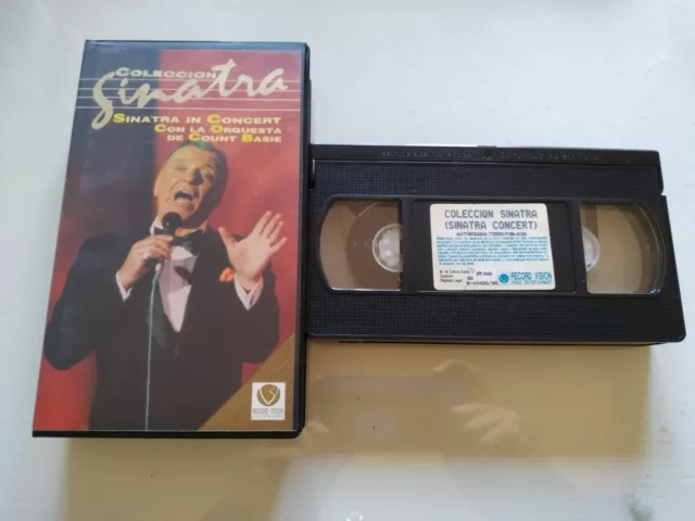 Frank Sinatra IN Concert con das Orchester Count Basie - VHS Kassette