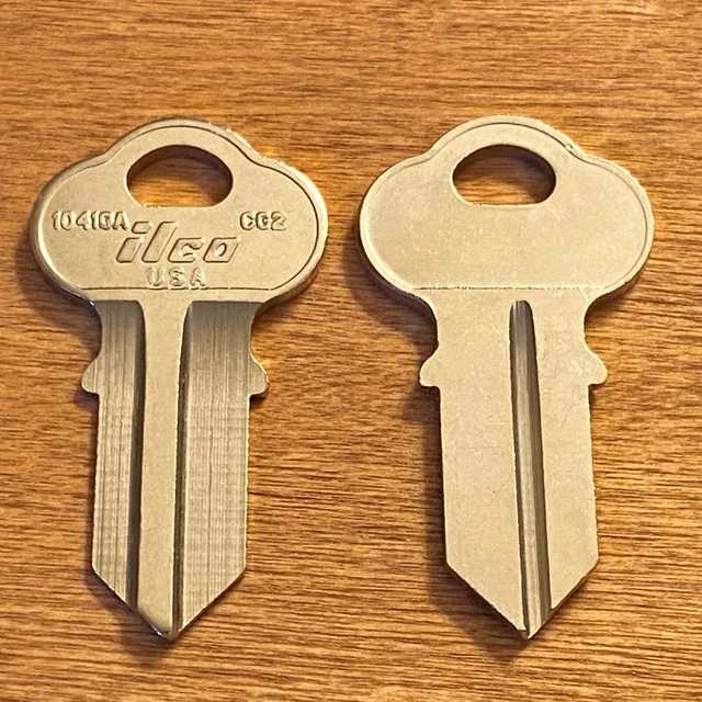2 Ilco 1041GA CG2 Key Blanks for OMC Evinrude Johnson Boat Motor various others