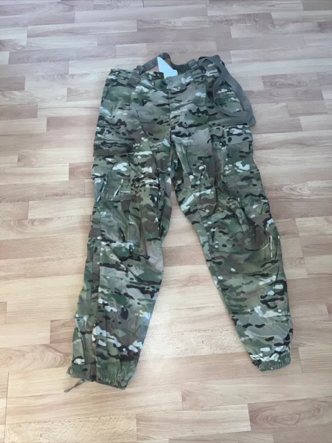 SMALL REG  ECWCS L5 Soft Shell Cold Weather Pants Level 5 Trousers Multicam OCP