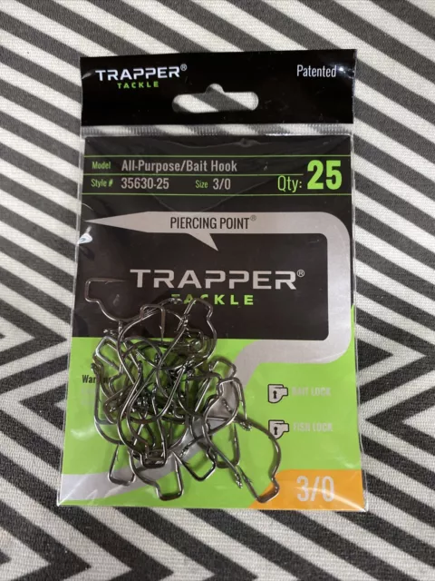 TRAPPER TACKLE DROPSHOT /Live Bait /Finesse Sz: 1 30601-25 Qty 25