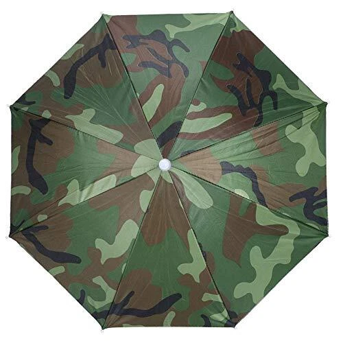 Camouflage Color Umbrella Hat Fishing Sun Hat Children&Adults for Outdoor