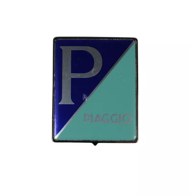 Emblem Piaggio zum stecken - für Vespa GTS 125 / LX 50 / APE 50 etc.