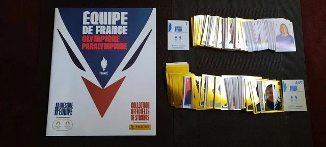 PANINI EQUIPE DE France Olympique/Para 2024 Paris 122 Stickers Sans PANINI EQUIPE DE France Olympique/Para 2024 Paris 122 Stickers Sans
