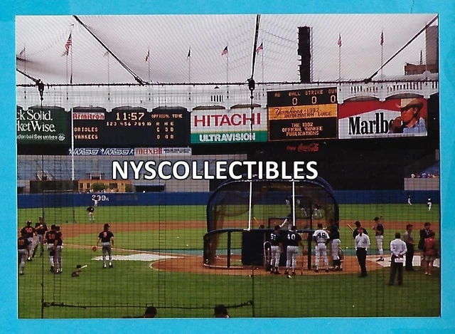 1993 Bronx, N.Y. "Batting Practice" Original Color Photo 3.5" x 5"