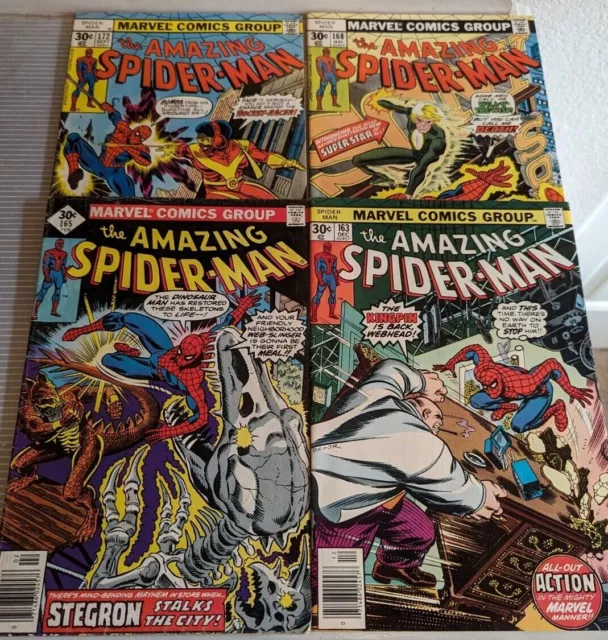 Amazing Spider-man 163 - 292 (individual issues) Bronze Age