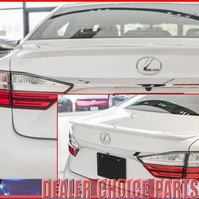 For 2013-14 2015 2016 2017 2018 Lexus ES350 300 Factory Style Spoiler UNPAINTED