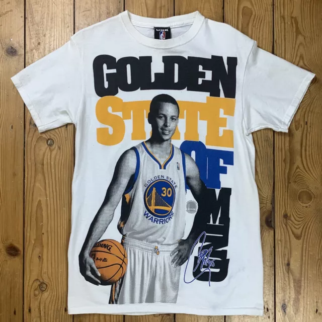 UNK Kids Size XL White Stephen Curry Graphic T-Shirt A1