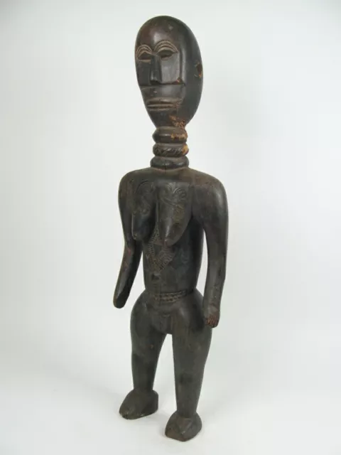 GothamGallery Fine Africna Tribal Art - Ivory Coast We Statue - T