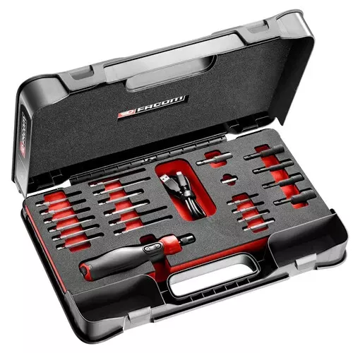 FACOM 1/4'' Schraubendreher-Set 4V 23-tlg E-PROTWIST POWER ASSIST SCHRAUBENDREHE