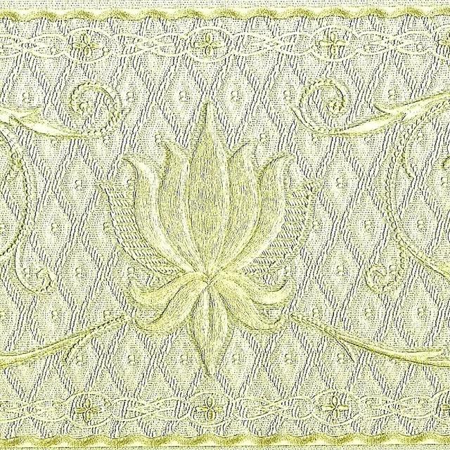 VICTORIAN SATIN SCROLLS Wallpaper Border 30 feet length "FREE