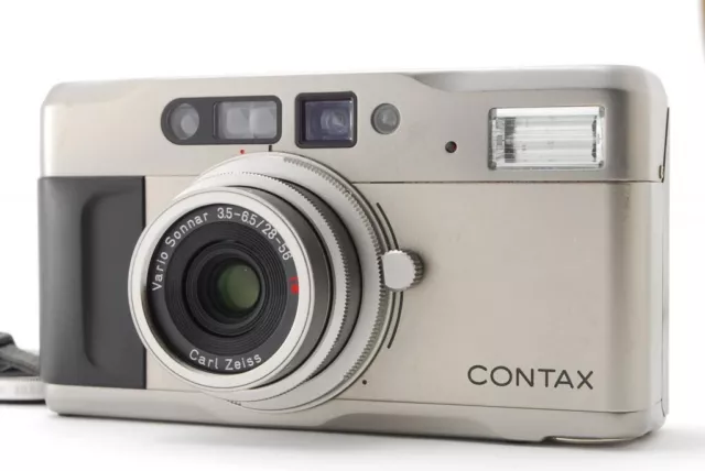 LCD Works [NEAR MINT] CONTAX TVS Point & Shoot 35mm Film Camera From JAPAN