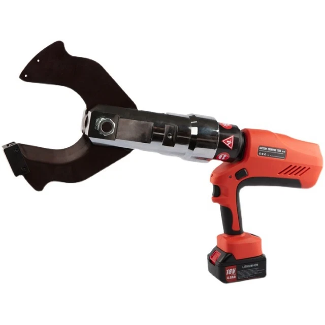 Electric Hydraulic Cable scissors 120mm Digital display Fast iron pipe Cutting