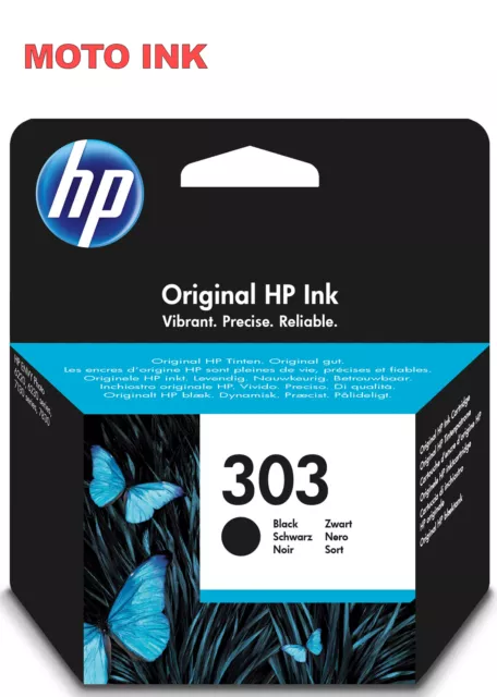 HP 303 Standard Capacity Black Original Ink Cartridge Page Yield 200 (P/N T6N02A