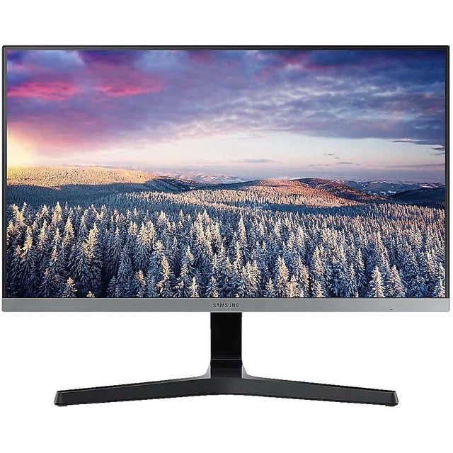 Samsung Bildschirm Monitor 23,5 Zol Full HD LED 5ms 75 Hz HDMI IPS VGA VESA Silv