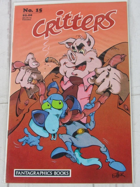 Critters #15 Aug. 1987 Fantagraphics Books
