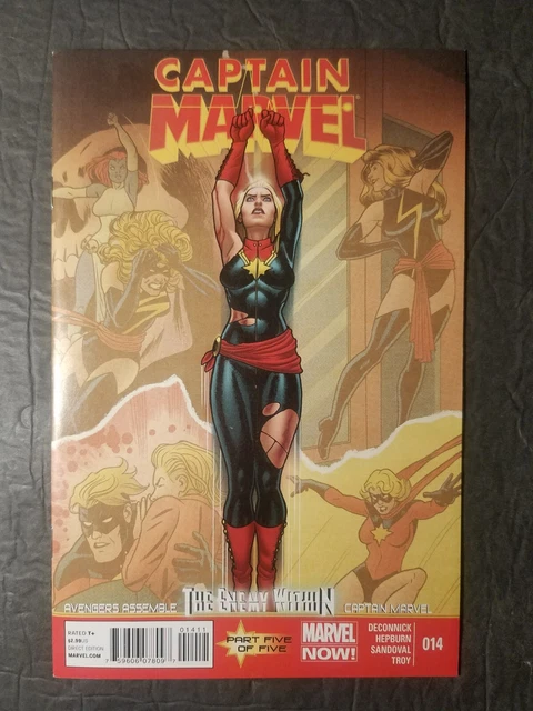 Captain Marvel #14 Key - 1St Cameo Appearance Of Kamala Khan 2013 Marvel Comics