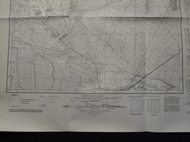 Landkarte Meßtischblatt 3742 Damelang, Rädel, Busendorf, Freienthal, 1945 3