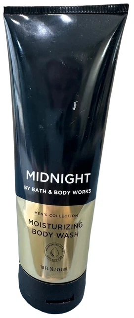 BATH & BODY WORKS MIDNIGHT Moisturizing Body Wash Men's 10 oz
