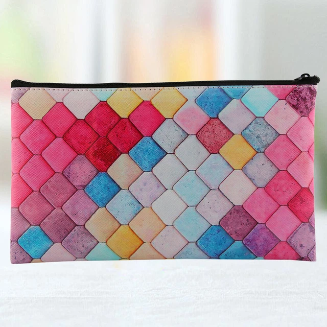 Large Capacity Makeup Brush Bag Colorful Brushes Cosmetic Storage Container