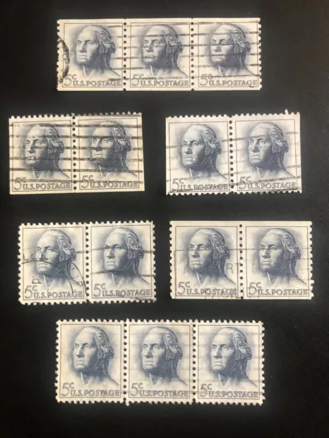 kleines Lot Briefmarken aus den USA