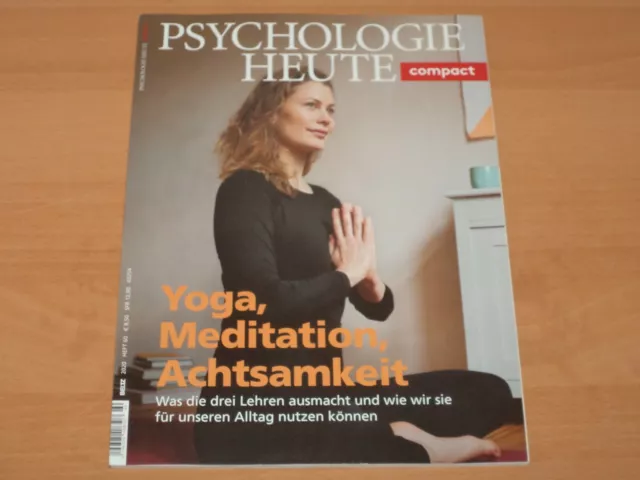PSYCHOLOGIE HEUTE compact "Yoga, Meditation, Achtsamkeit" Heft 60 aus 2020