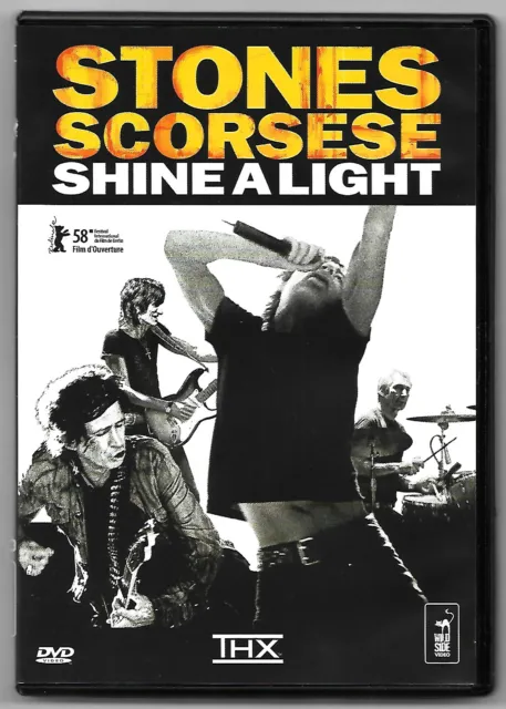 Dvd / The Rolling Stones Stones Scorsese Shine A Light (Musique Concert)