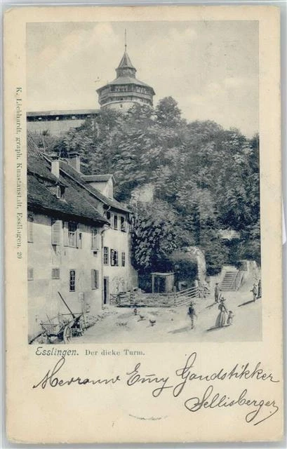 51082282 - 7300 Esslingen Der dicke Turm