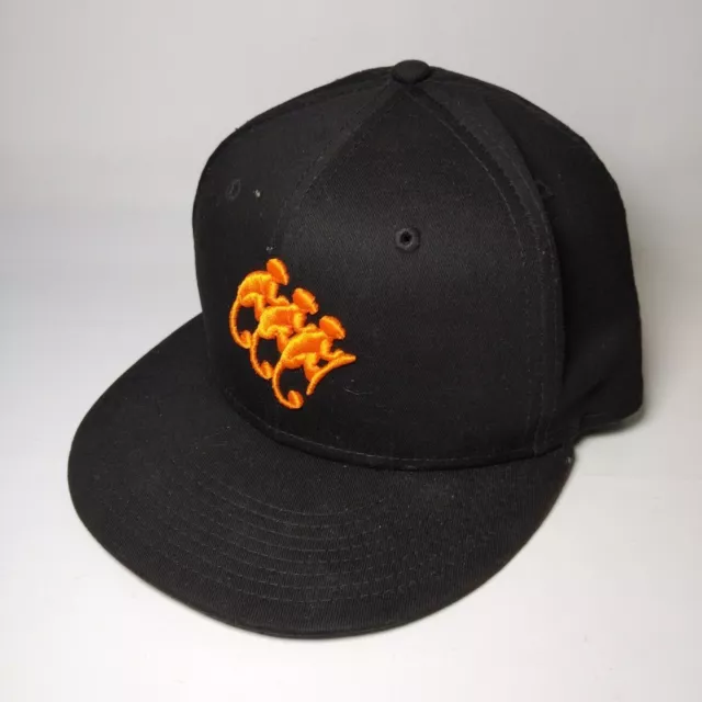 Monkey Shoulder Baseball Cap Hat Snapback Black Orange Whiskey 9fifty New Era