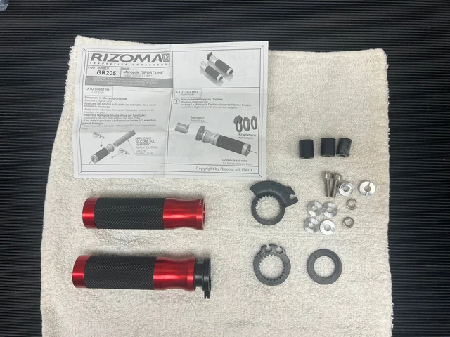 Rizoma Sport Line Billet Aluminum Grips (GR205)