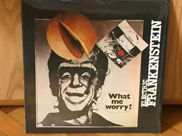 ELECTRIC FRANKENSTEIN - What Me Worry? LP AREA, PSYCHEDELIC, ITALIAN PROG, RARE!