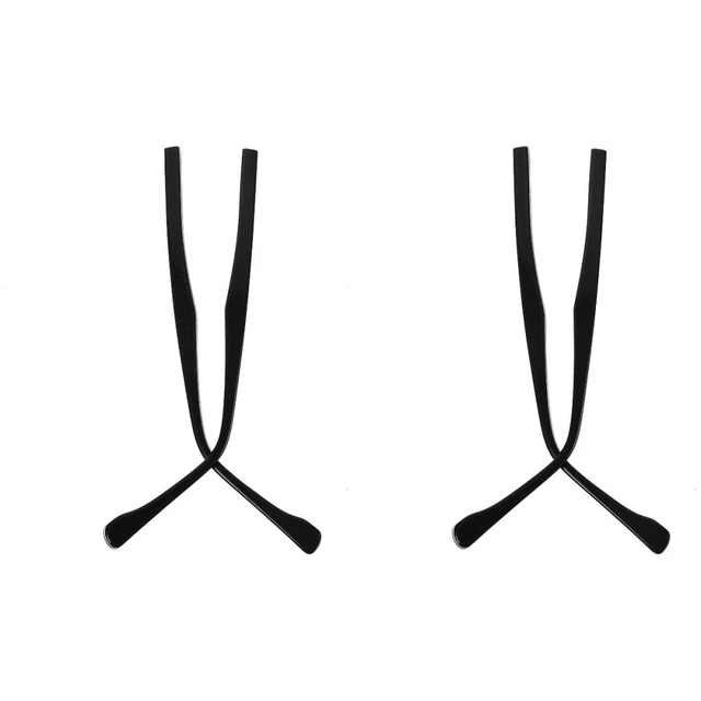 2 Paar sicher Brillen universal Ersatz-Brillenbügel Pro Brillen Ersatz Dekor