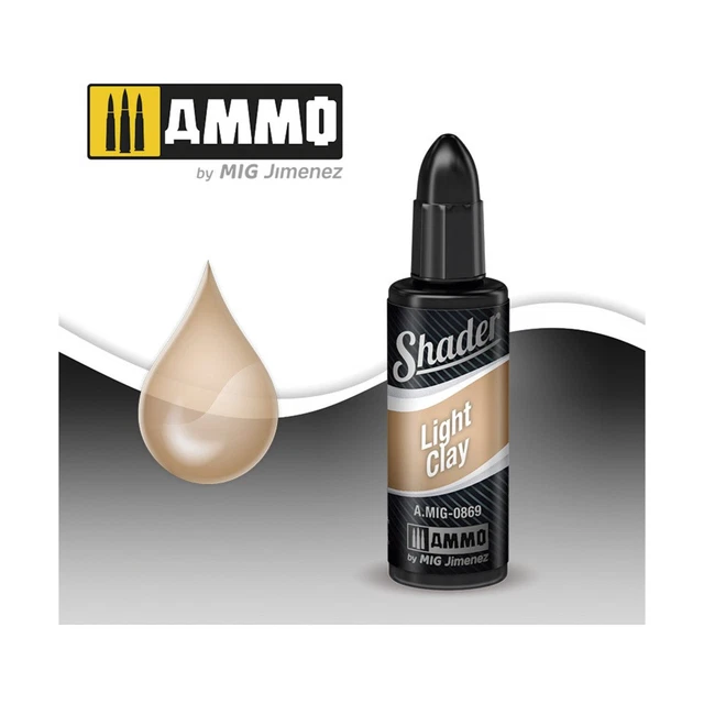 Sombreador de arcilla ligera de dados y suministros AMMO nuevo