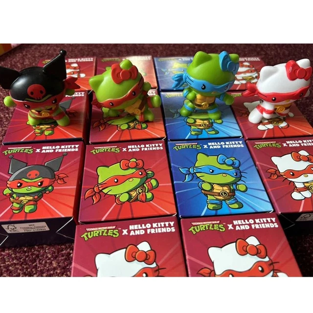 Rise Of The Teenage Mutant 2025 McDonald's Hello Kitty & Teenage Mutant Toy Set 1-12 - Brand New Ninja Turtles - Foto 5