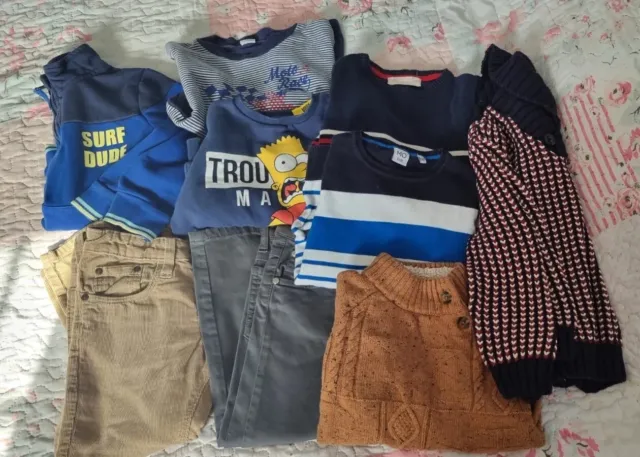 Boys lovely  Bundle,jeans,shirt & Jumpers Age 4/6 Zara H&M Next