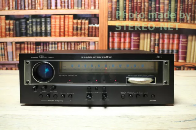 Marantz ST 7 - Oszilloskop Quarz Stereo Tuner. Siehe Video! Top Zustand! Radio