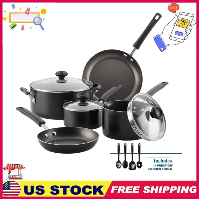 Buy Emeril Lagasse Forever Pans, 10 Piece Set + Knife And Cookbook, Super  Non-Stick, Ultra-Durable Pans That Sear Like Stainless Steel & Caramelise  Like Cast Iron Online