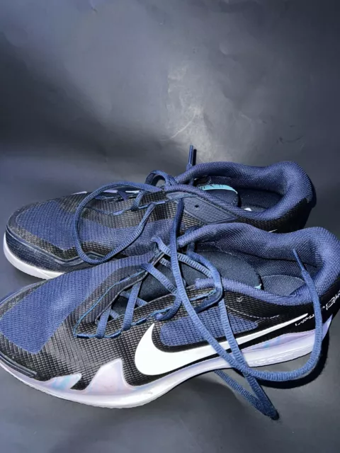 Nike Court Air Zoom Vapor Pro HC Mens Tennis Shoes Blue CZ0220-401 VNDS Size 11