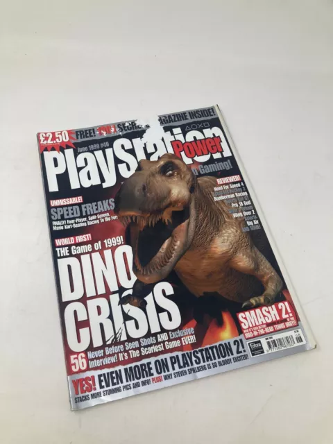 Playstation Power Magazine Dino Crisis Issue 40 June 1999 Retro/Vintage Guide