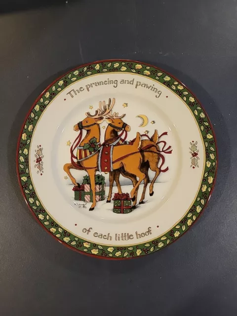 A Christmas Story Portmeirion Studio Susan Winget Porcelain Salad Plate, 8"