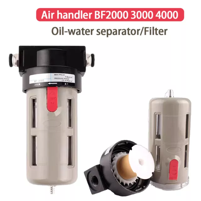 Compressed Air Systems 1/4" 3/8" 1/2" Coalescing Air Filter Oil Water Separators