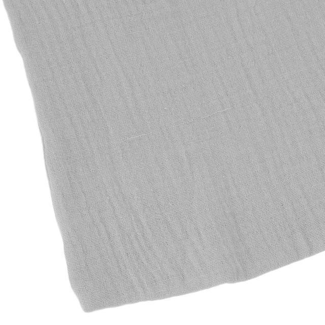 (Grey)Baby Bed Hanging Bag Baby Bedside Toy Bag Pure Cotton Cloth Storage 2