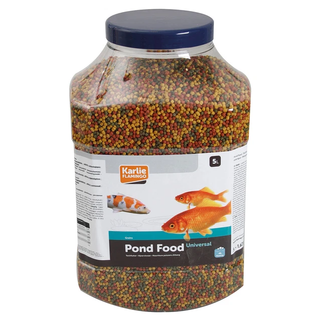 Karlie Flamingo Mangime Stagno Pellet, 5 L, Nuovo
