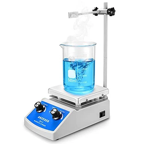 Magnetic Stirrer Hot Plate, 100-2000rpm Magnetic Hotplate Stirring & Heating
