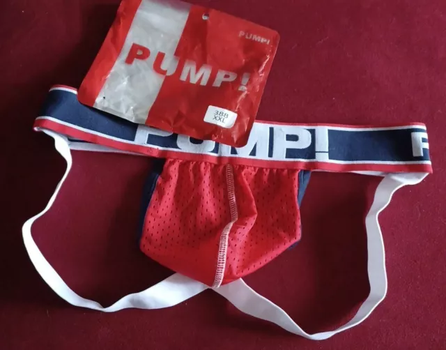 PUMP MESH CUMFY jockstrap Briefs Mens 34 36 Waist Backless Gay Int  Interest £10.99 - PicClick UK