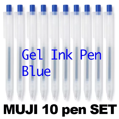 MUJI SMOOTH GEL INK BALLPOINT PEN KNOCK TYPE 0.5MM (Select)*